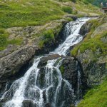 Cascata e ponte per il rifugio